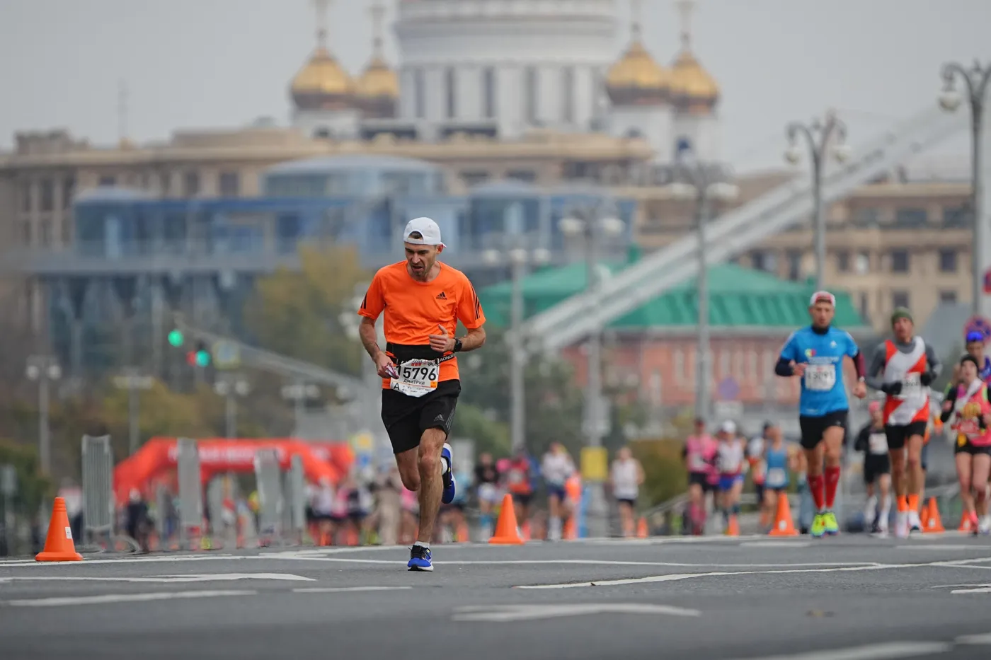 Московский марафон, центр города